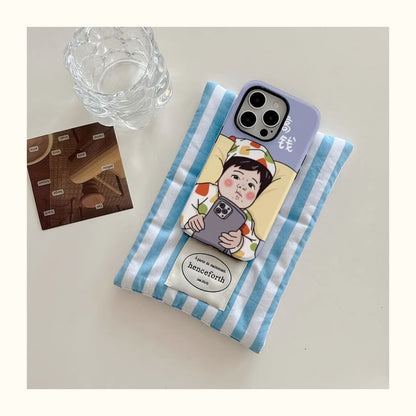 Cartoon Phone Case - iPhone 15 Pro Max / 15 Pro / 15 Plus / 15 / 14 Pro Max / 14 Pro / 14 Plus / 14 / 13 Pro Max / 13 Pro / 13 / 13 mini / 12 Pro Max / 12 Pro / 12 / 12 mini / 11 Pro Max / 11 Pro / 11