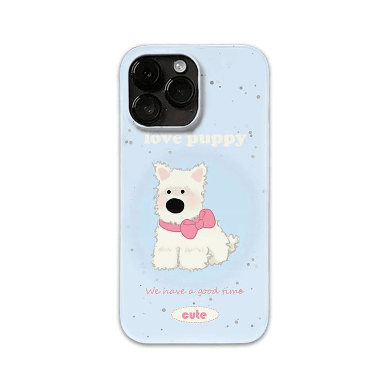 Dog Phone Case - iPhone 15 Pro Max / 15 Pro / 15 Plus / 15 / 14 Pro Max / 14 Pro / 14 Plus / 14 / 13 Pro Max / 13 Pro / 13 / 13 mini / 12 Pro Max / 12 Pro / 12 / 12 mini / 11 Pro Max / 11 Pro / 11