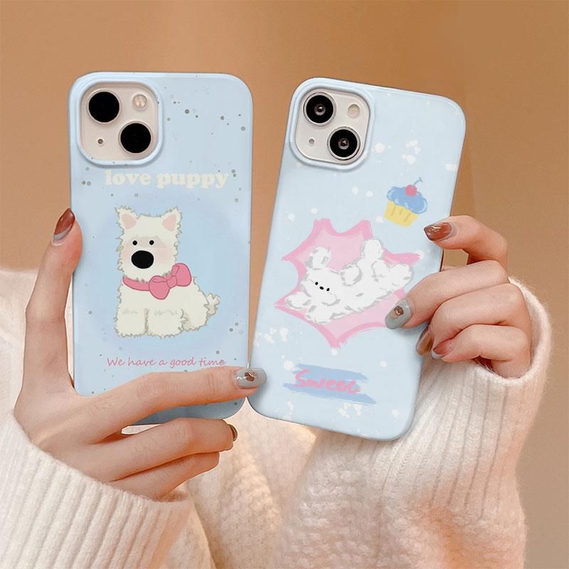 Dog Phone Case - iPhone 15 Pro Max / 15 Pro / 15 Plus / 15 / 14 Pro Max / 14 Pro / 14 Plus / 14 / 13 Pro Max / 13 Pro / 13 / 13 mini / 12 Pro Max / 12 Pro / 12 / 12 mini / 11 Pro Max / 11 Pro / 11