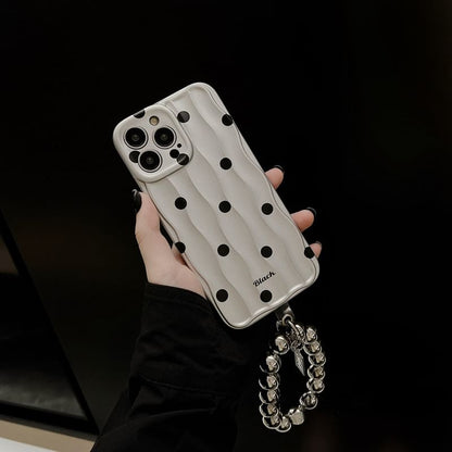 Polka Case Strap Phone Dot