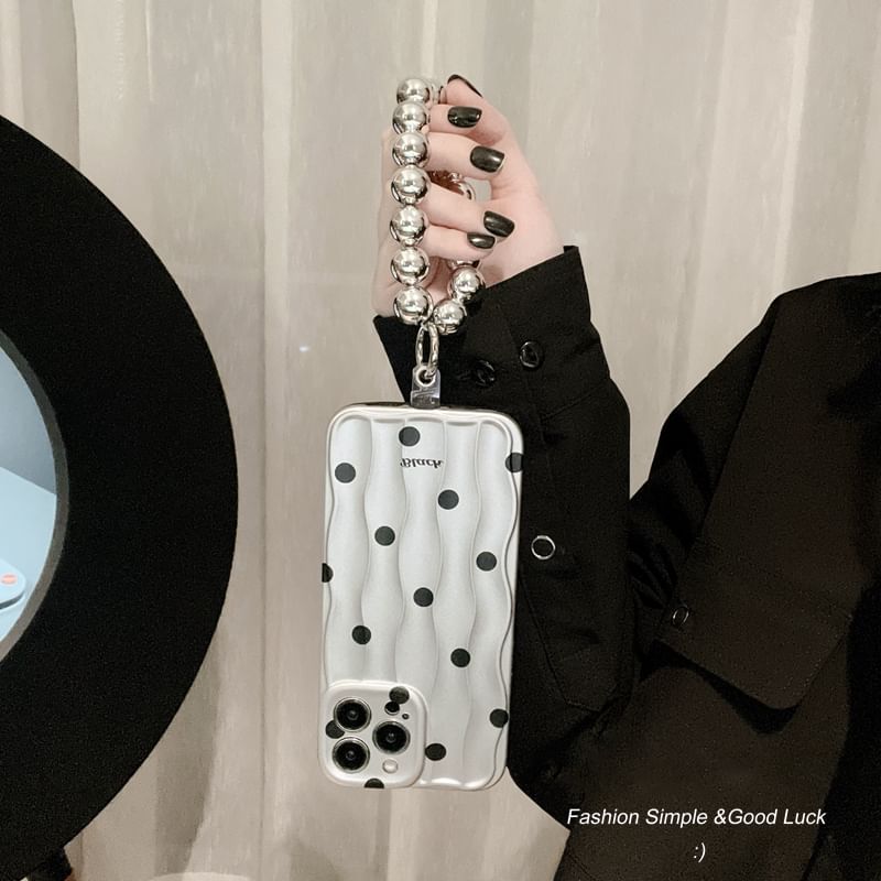 Polka Case Strap Phone Dot