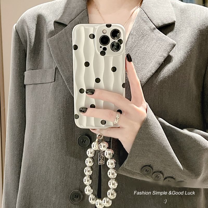 Polka Case Strap Phone Dot