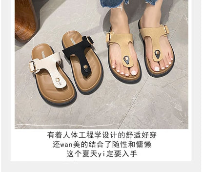 Thong Slide Sandals