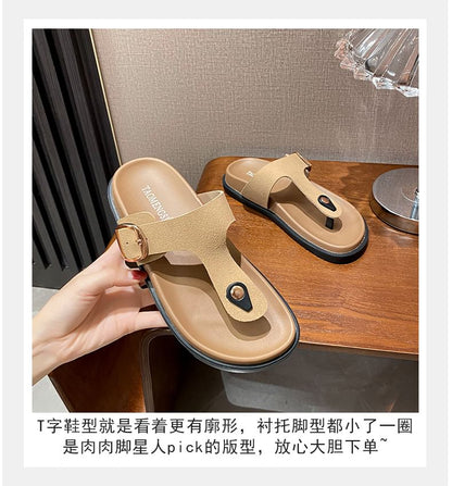 Thong Slide Sandals