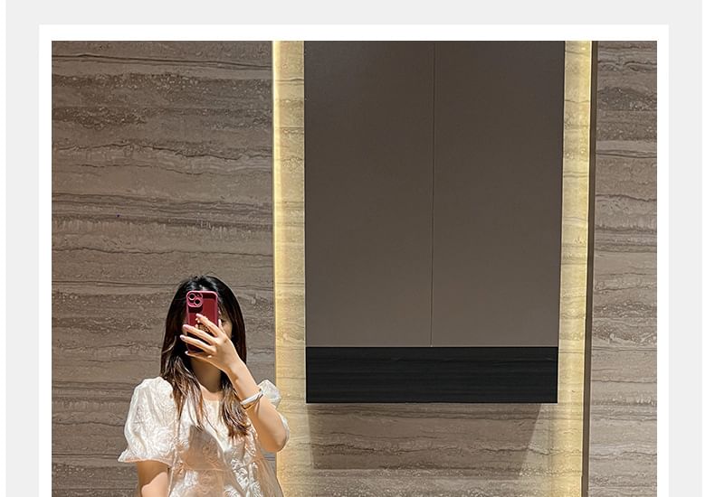 Ballerines à paillettes et bout pointu avec nœud