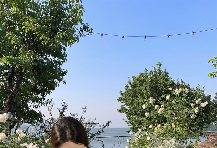 Robe longue unie à épaules dénudées