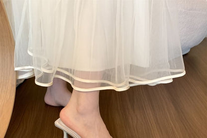 High Heel Strap Cross Sandals Slide