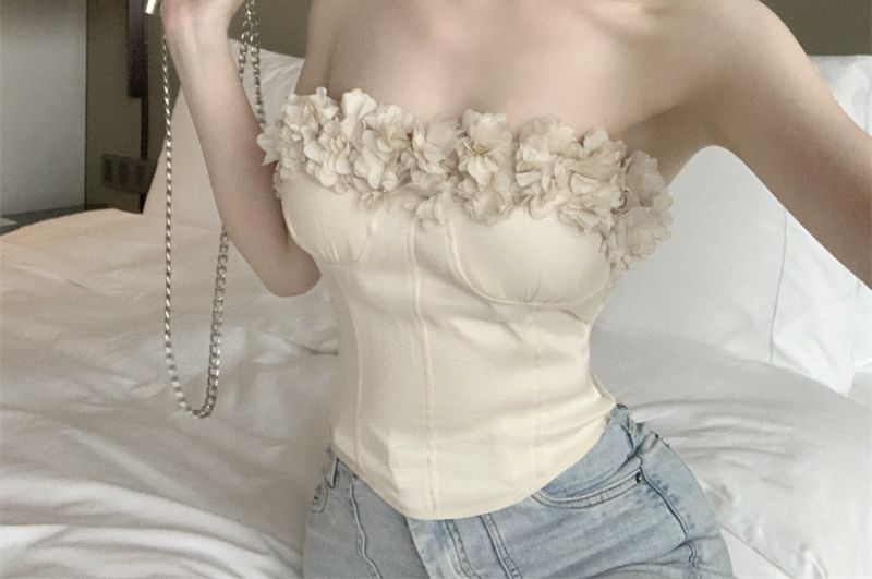 Flower Plain Top Accent Tube