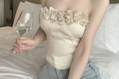 Flower Plain Top Accent Tube