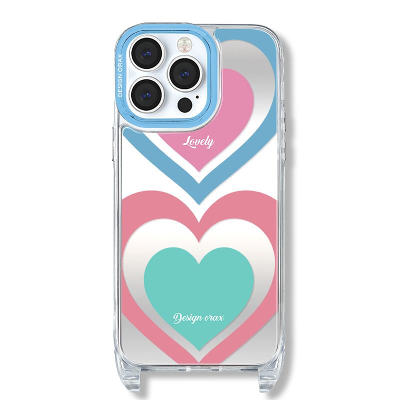 Heart Mirrored Phone Case