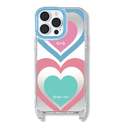 Heart Mirrored Phone Case