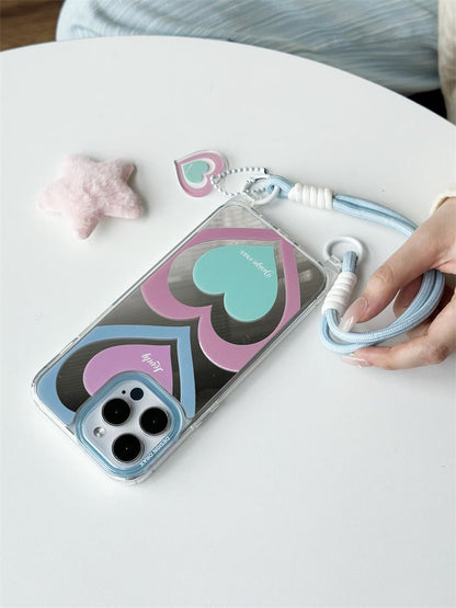 Heart Mirrored Phone Case