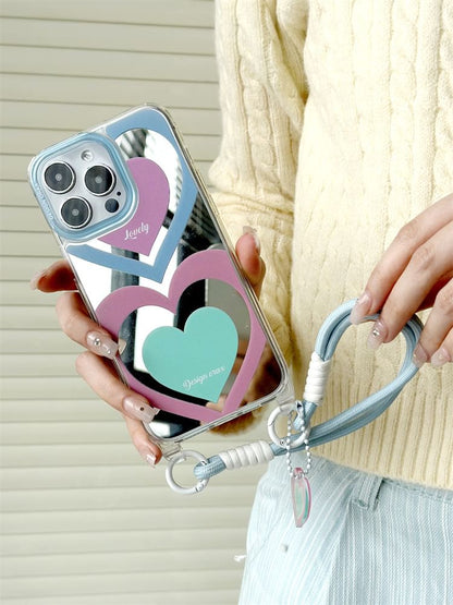 Heart Mirrored Phone Case