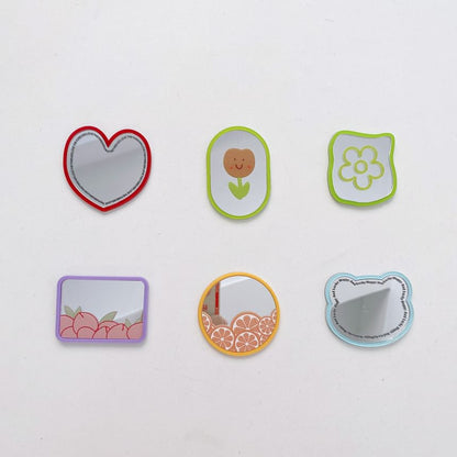 Cartoon Acrylic Mirror Adhesive Phone Case Sticker