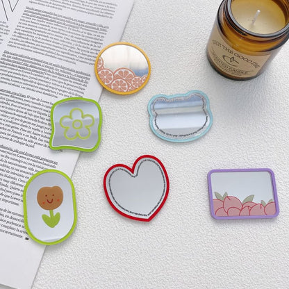 Cartoon Acrylic Mirror Adhesive Phone Case Sticker