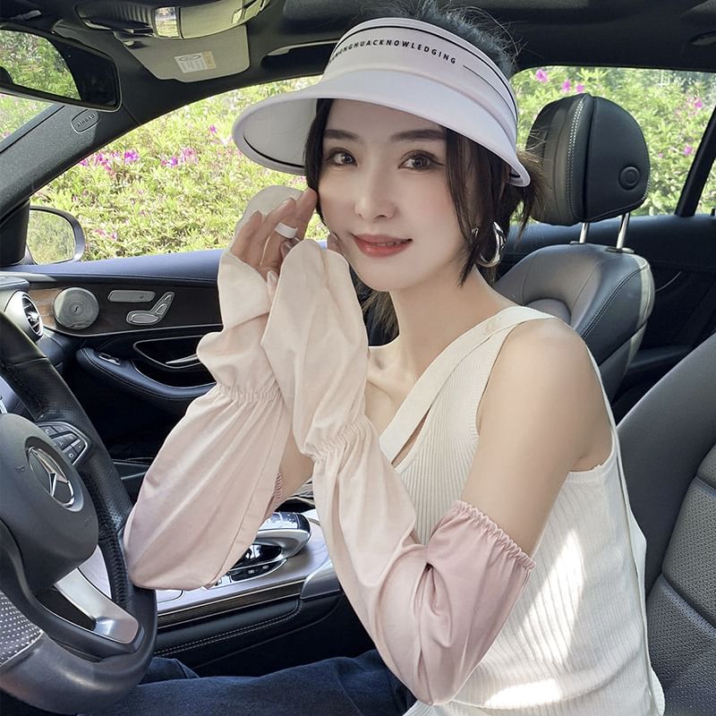 Manchons de protection solaire dégradés