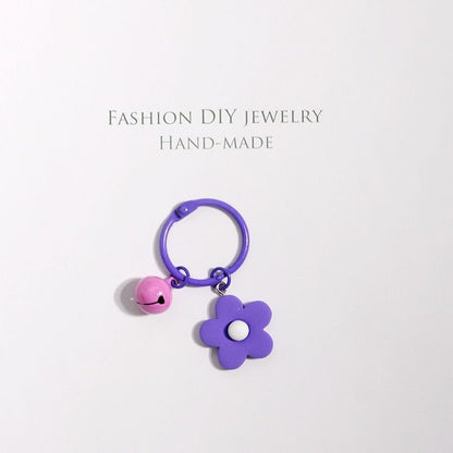 Flower Bag Charm / Key Ring