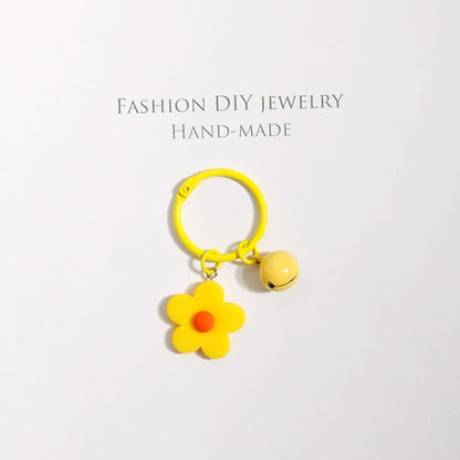 Flower Bag Charm / Key Ring