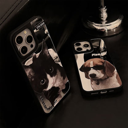 Mirrored Case Animal Phone