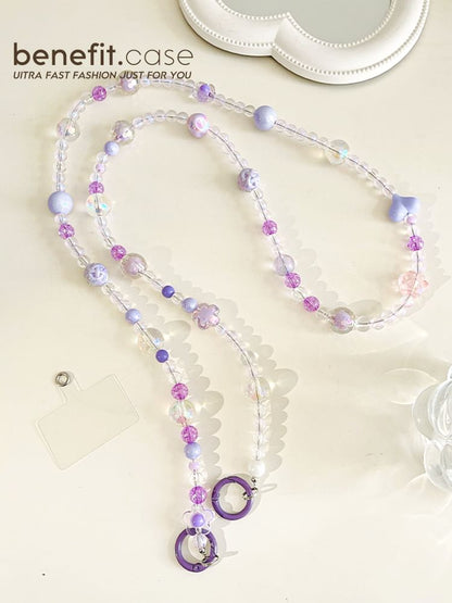 Lanyard Faux Phone Bead Crystal