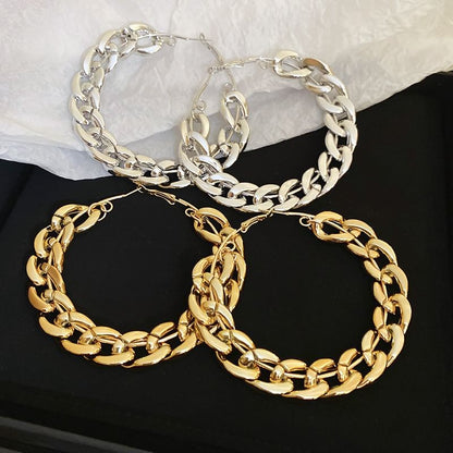 Earring Hoop Chained