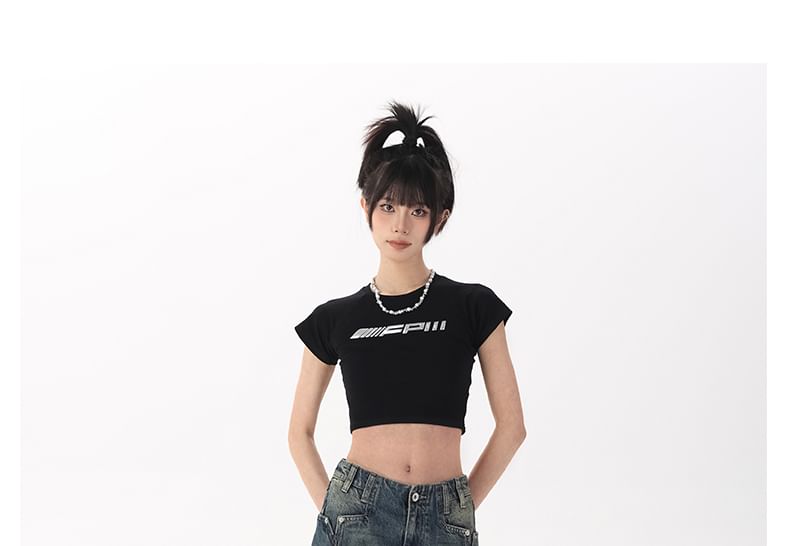 Denim Mid Washed Rise Shorts