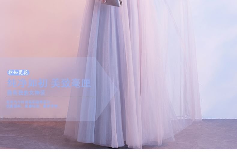 Mesh Cocktail Floral Plain Dress Applique Ruched V-Neck Evening A-Line Sleeveless / Gown Mini