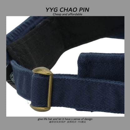 Sun Visor Embroidered Lettering