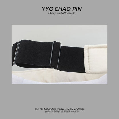 Two Tone Visor Lettering Sun Embroidered