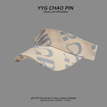 Print Lettering Sun Visor