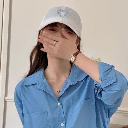 Cap Embroidered Baseball Quick Dry