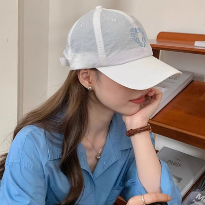 Cap Embroidered Baseball Quick Dry