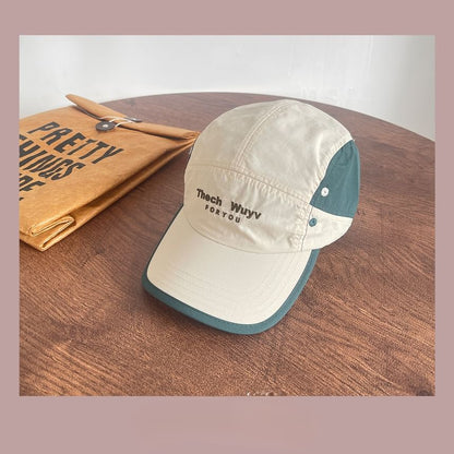 Cap Embroidered Panel Lettering 5