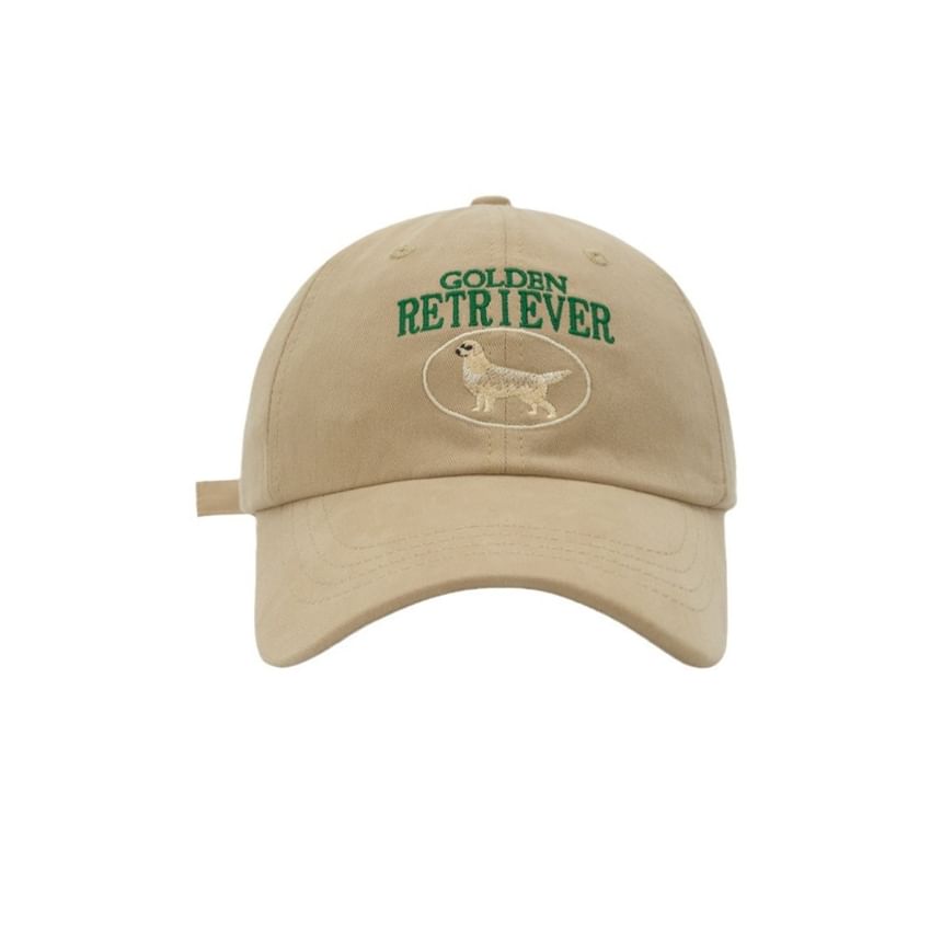 Dog Cap Baseball Embroidered