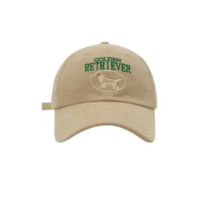 Dog Cap Baseball Embroidered