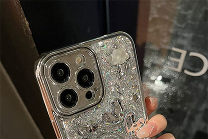 Heart Mirrored Phone Case / Strap / Set