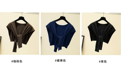 Plain Shawl Knot Knit