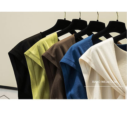 Plain Shawl Knot Knit