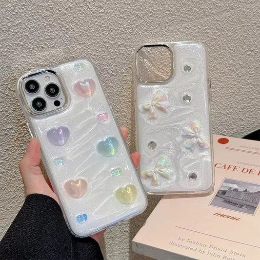Bow / Heart Phone Case