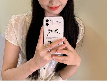 Flat Bow Star Cap Applique