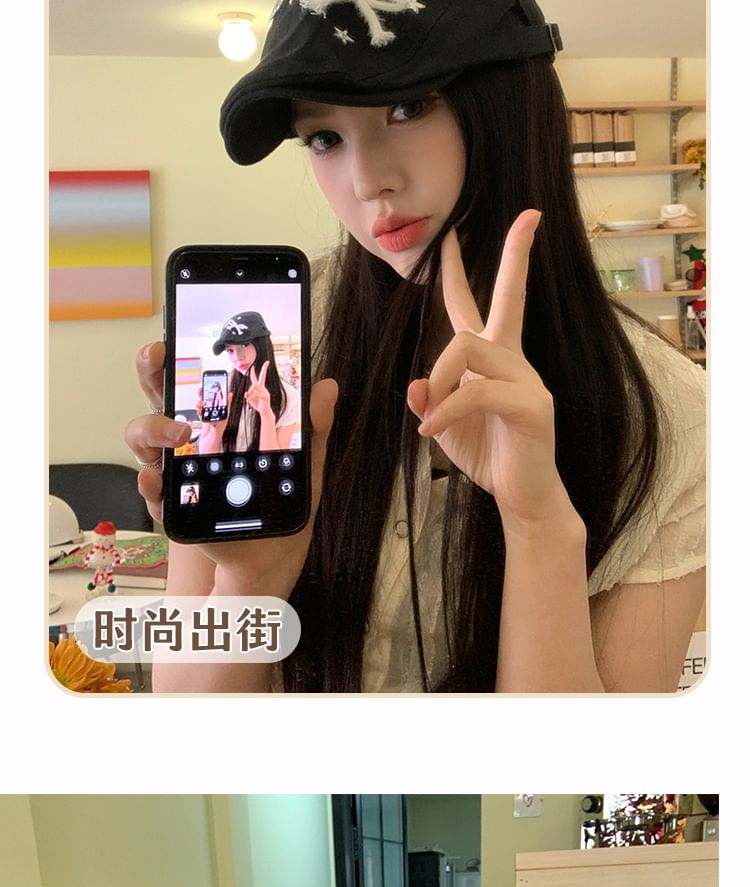 Flat Bow Star Cap Applique