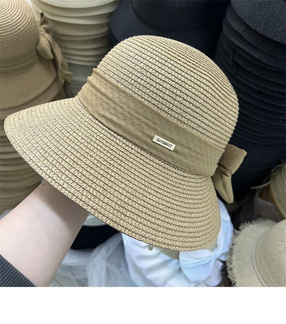 Sun Bow Hat Straw