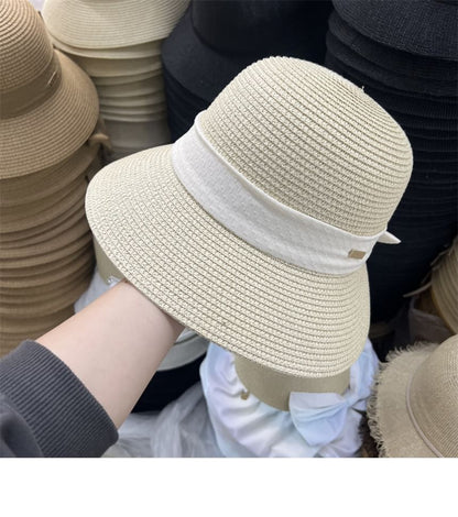 Sun Bow Hat Straw