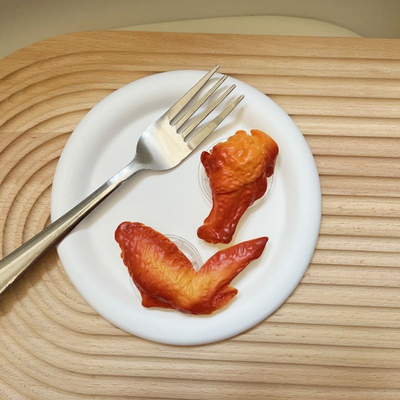 Phone Desktop Stand Drumstick (Various Plastic Wing Chicken / Designs)