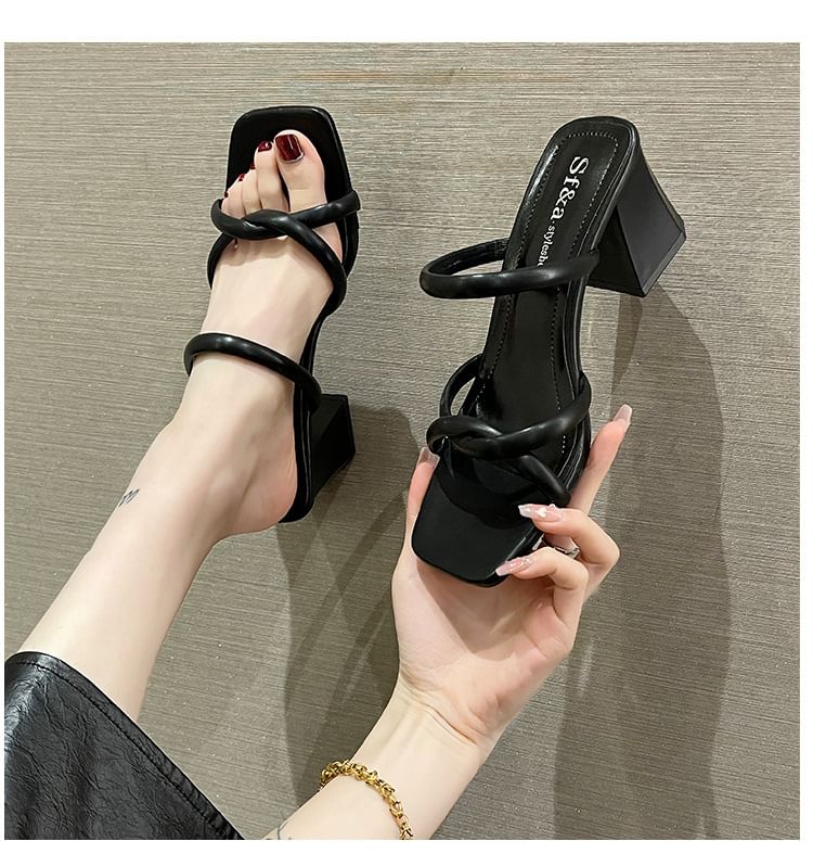 Sandals Heel Slide Block