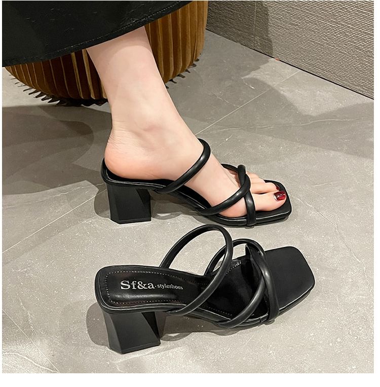 Sandals Heel Slide Block