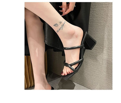 Sandals Heel Slide Block