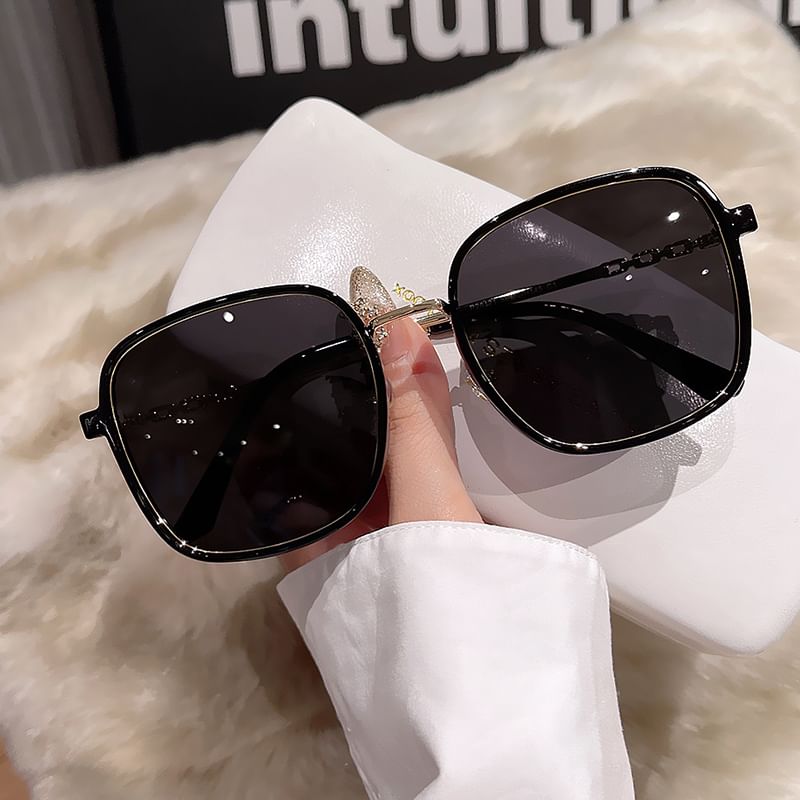 Frame Sunglasses Square Polarized