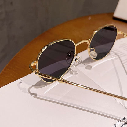 Frame Round Sunglasses Metal