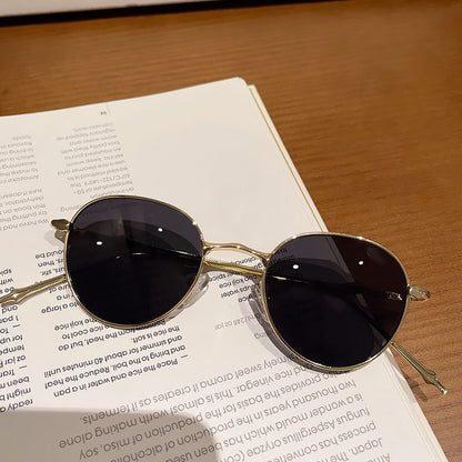 Frame Round Sunglasses Metal